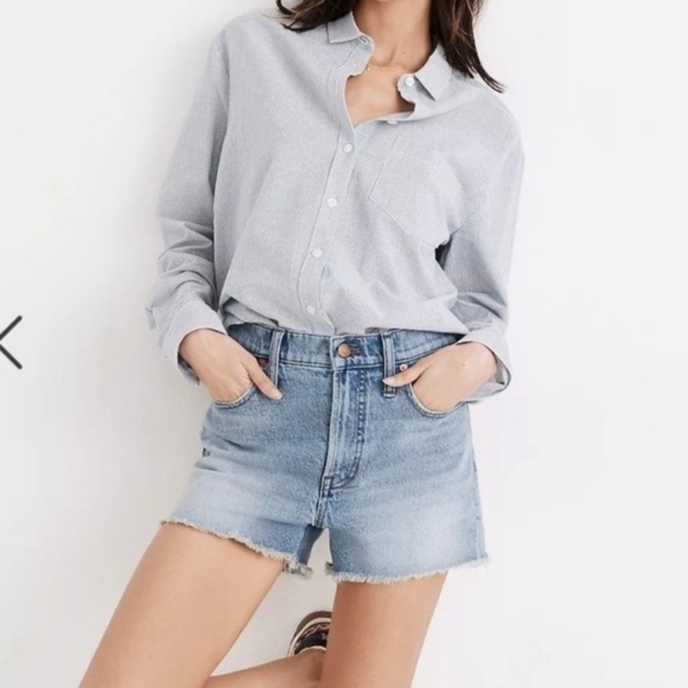 Madewell The Perfect Jean Short High Waist size 28